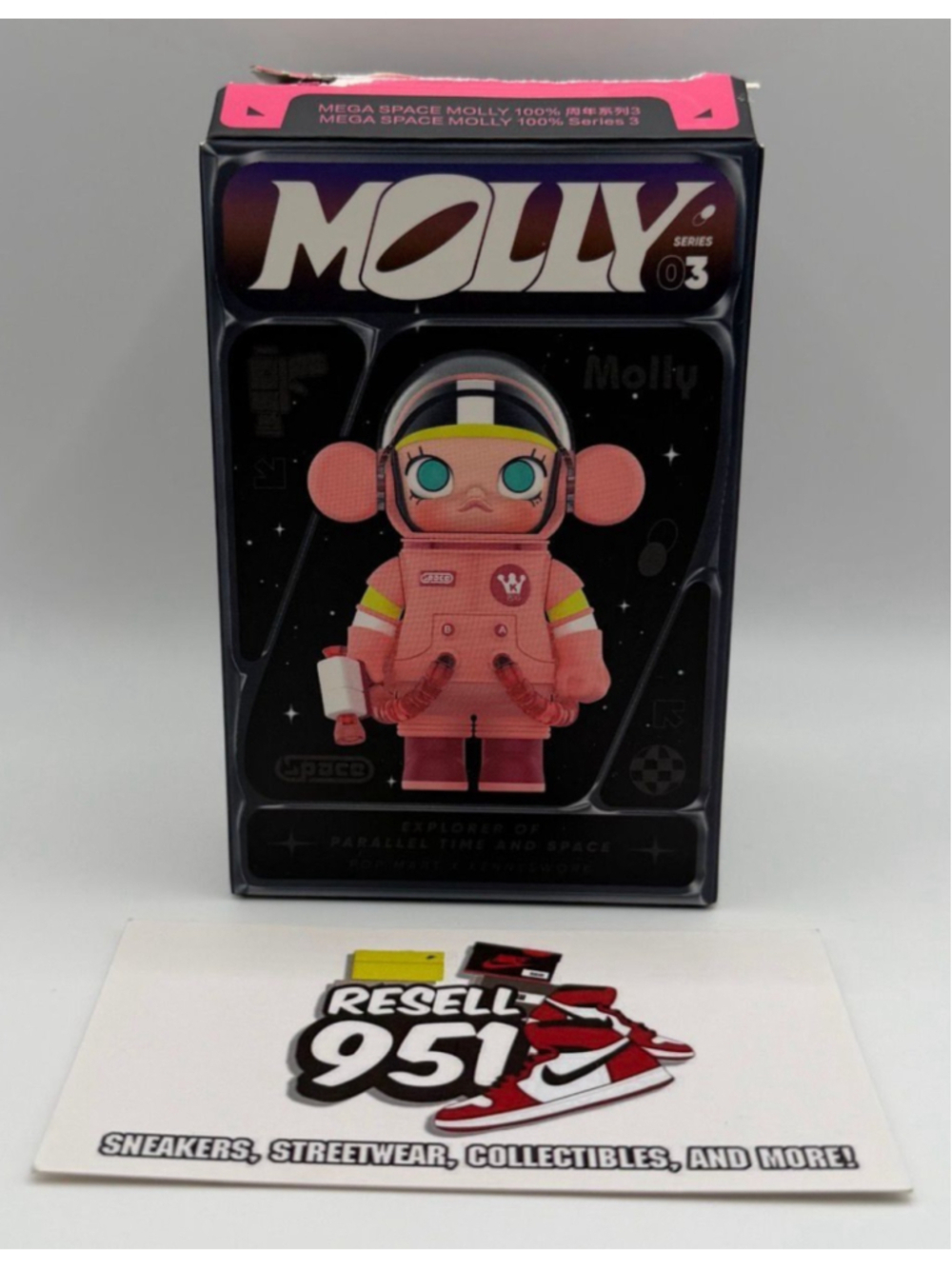 Pop Mart Mega Space Molly 100% Series 3 Blind Box Figure — Factory Sealed